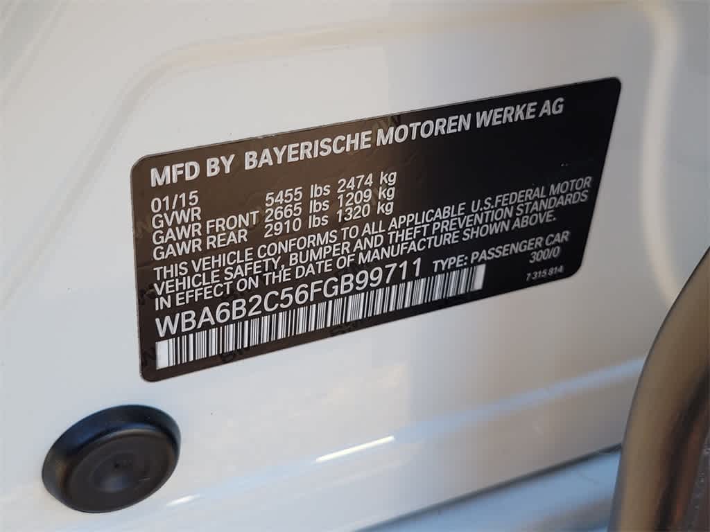 Thumbnail: 2015 BMW 6 Series - 16