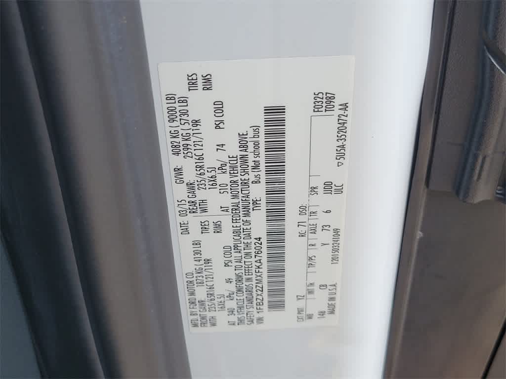 Thumbnail: 2015 Ford Transit Series - 16