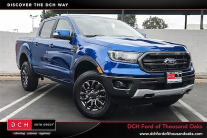 New 2019 Ford Ranger Lariat Truck Supercrew Lightning Blue