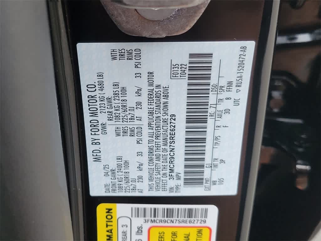 Thumbnail: 2025 Ford Bronco Sport - 16