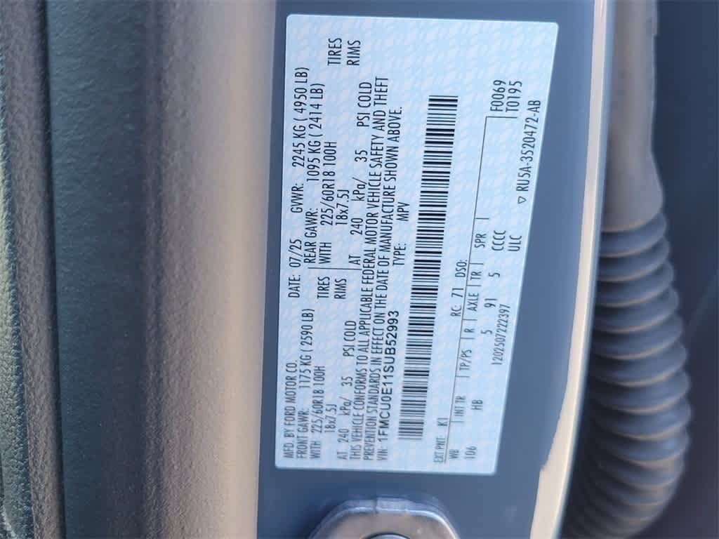 Thumbnail: 2025 Ford Escape - 15