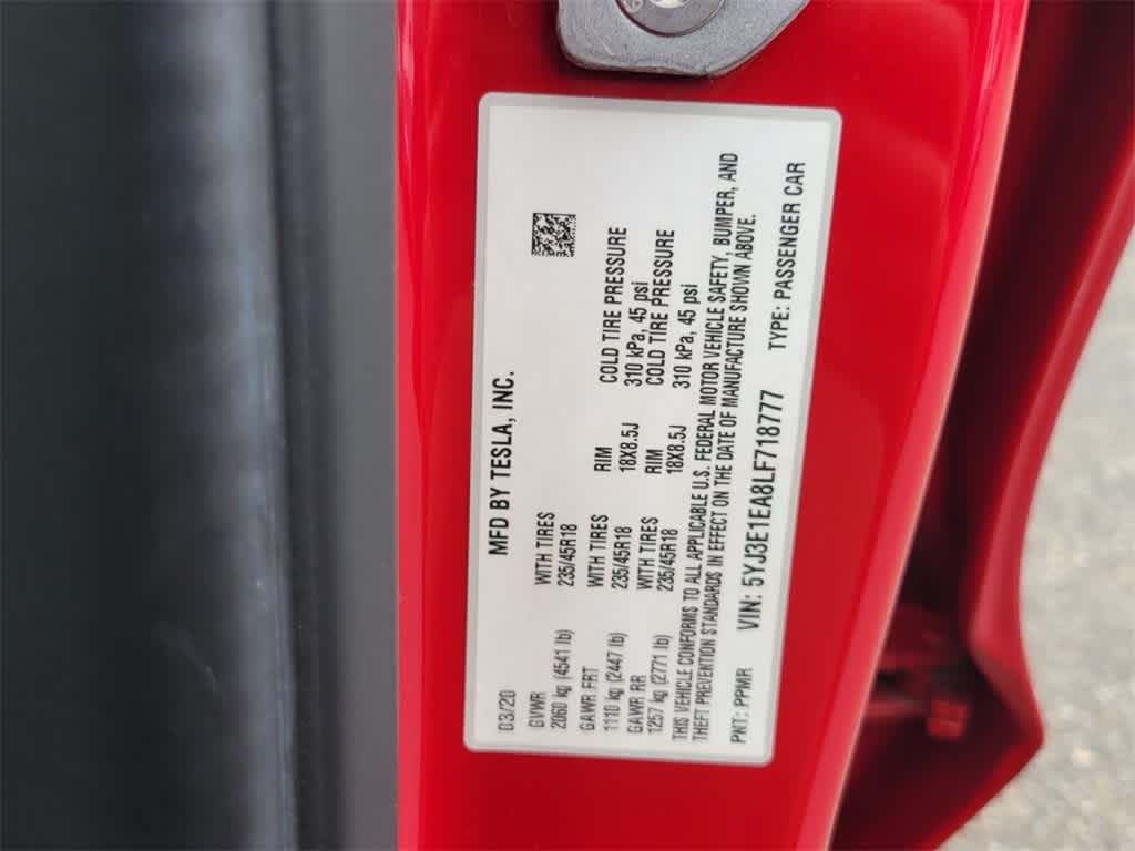 Thumbnail: 2020 Tesla Model 3 - 16