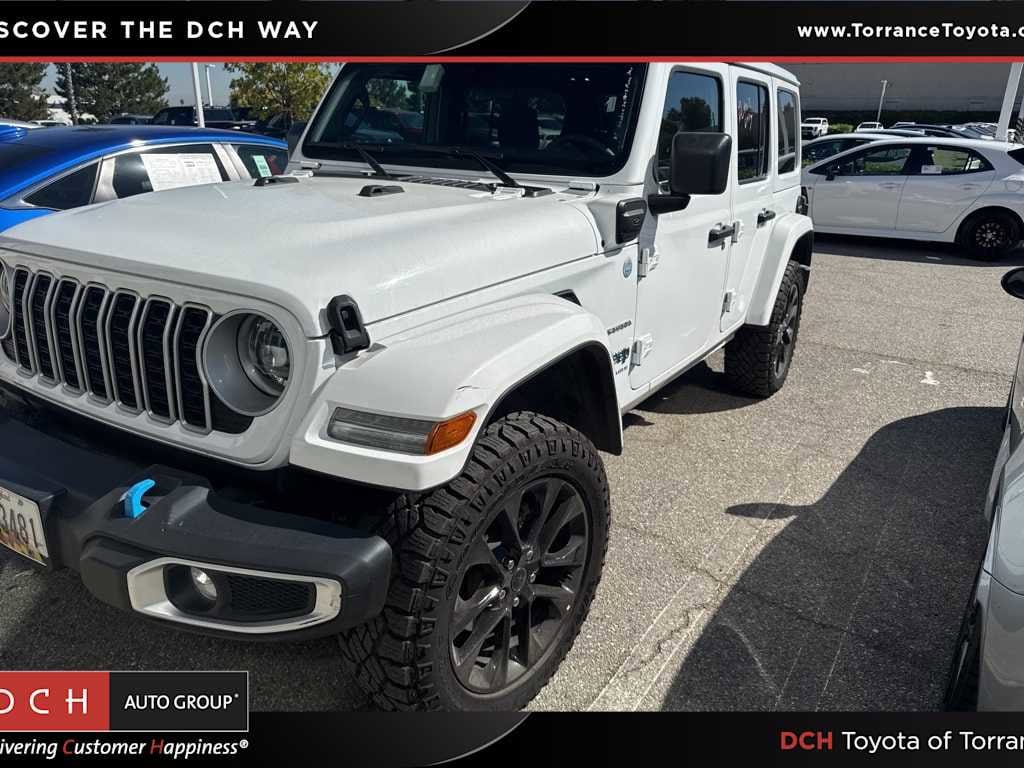 Used 2024 Jeep Wrangler Sahara 4xe Sport Utility
