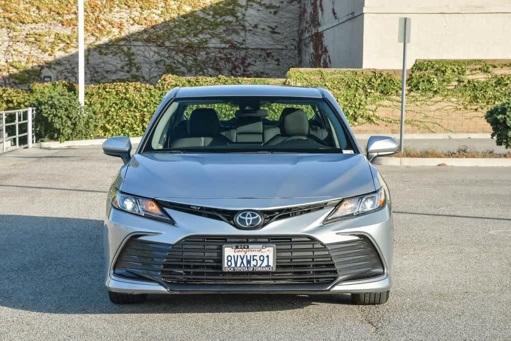 Used 2021 Toyota Camry LE with VIN 4T1C11AK3MU548066 for sale in Torrance, CA