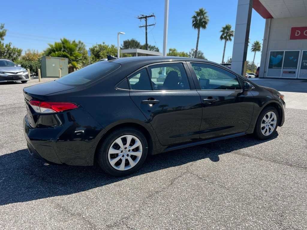 Certified 2022 Toyota Corolla LE with VIN 5YFEPMAE8NP308744 for sale in Torrance, CA