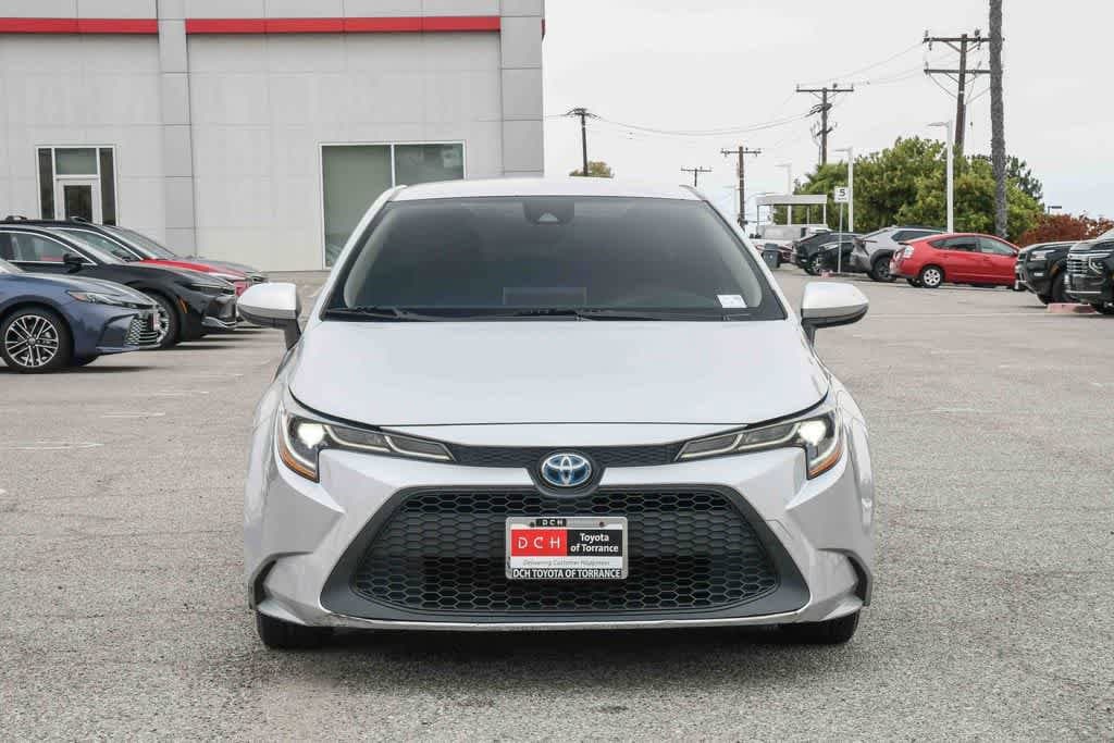 Used 2021 Toyota Corolla LE with VIN JTDEAMDE2MJ014241 for sale in Torrance, CA