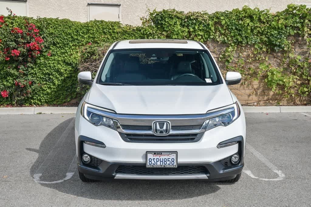Used 2021 Honda Pilot EX-L with VIN 5FNYF5H57MB004892 for sale in Torrance, CA