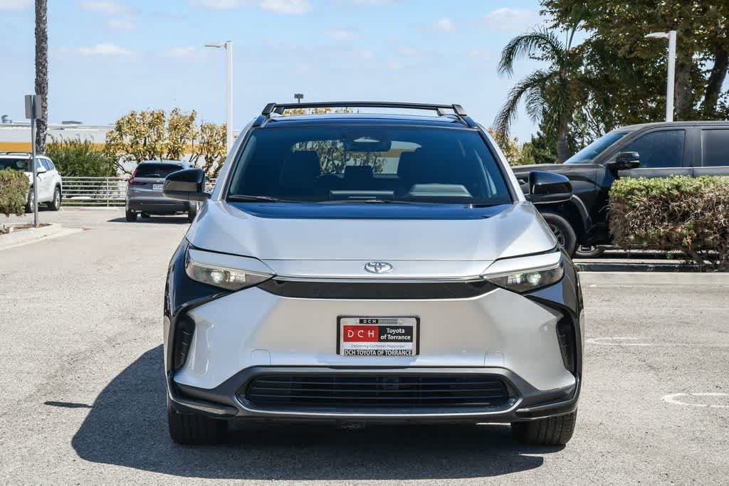 Used 2025 Toyota bZ4X XLE with VIN JTMAAAAA4SA073187 for sale in Torrance, CA