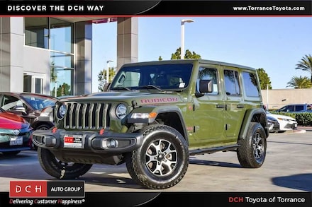 Used 2021 Jeep Wrangler Unlimited Rubicon Sport Utility Torrance, CA