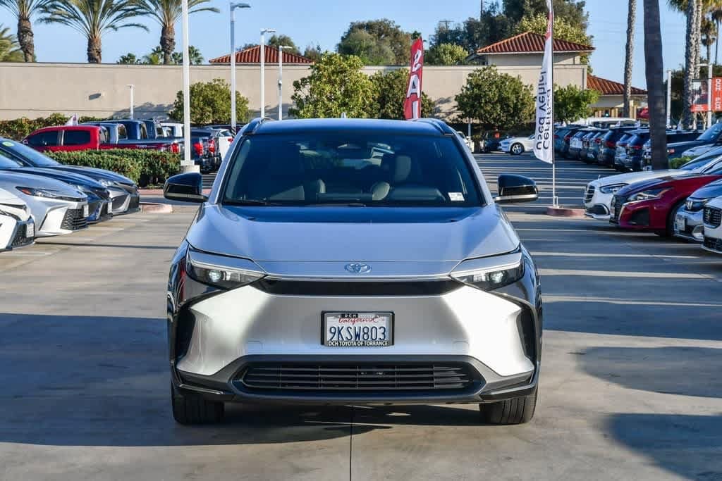 Used 2023 Toyota bZ4X XLE with VIN JTMAAAAA1PA028909 for sale in Torrance, CA