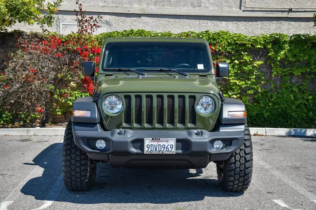Used 2023 Jeep Wrangler 2-Door Sport with VIN 1C4GJXAN6PW585429 for sale in Torrance, CA