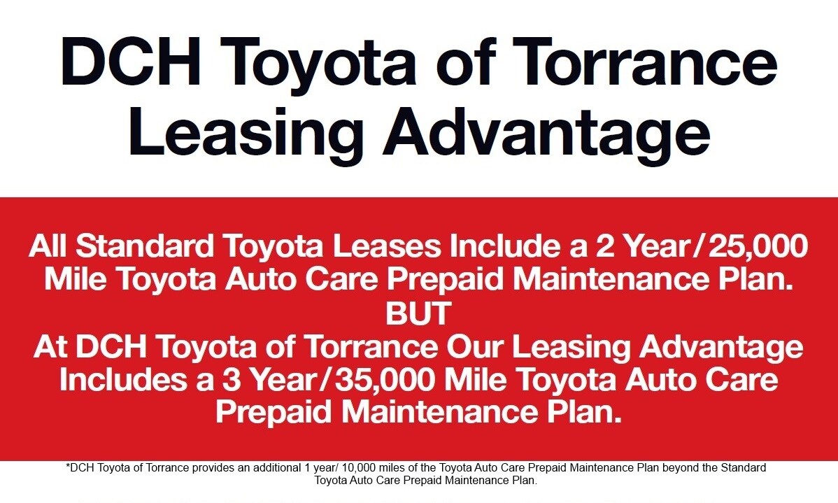 NEW SPECIALS | DCH Toyota of Torrance