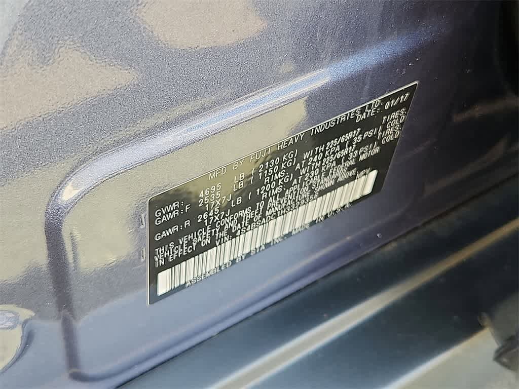 2017 Subaru Outback Premium 31