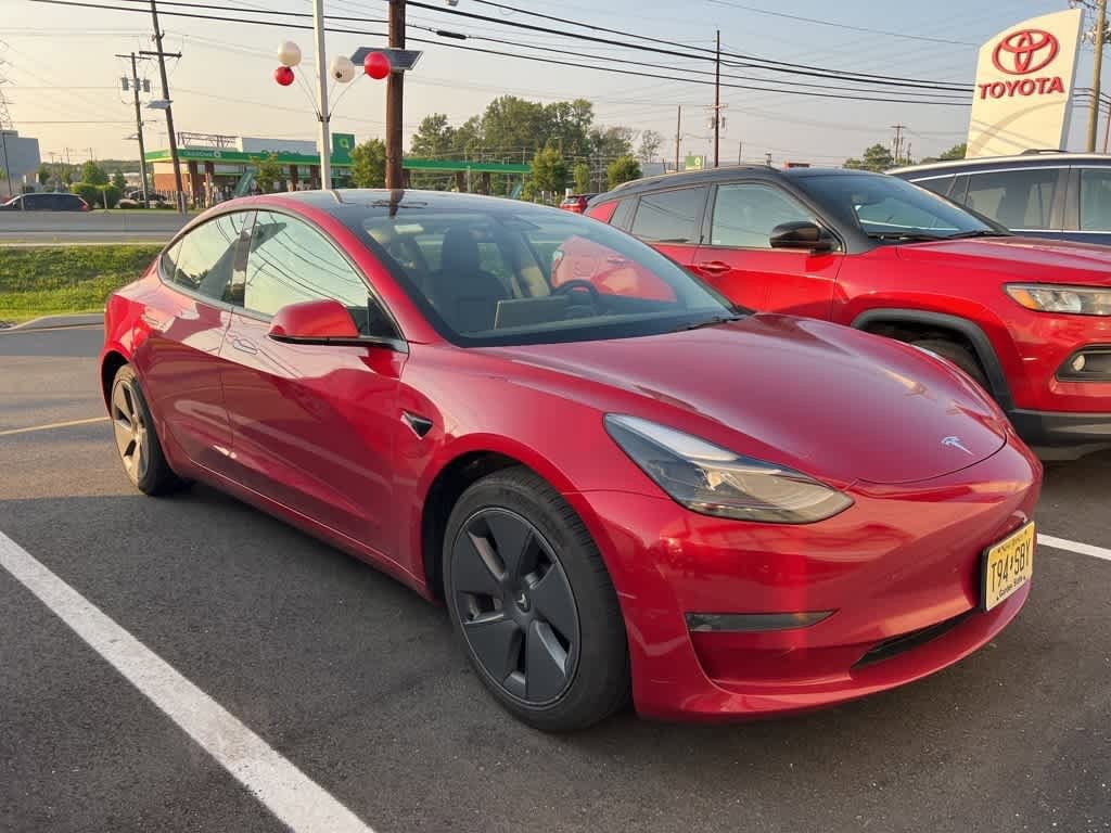Used 2023 Tesla Model 3 Base with VIN 5YJ3E1EA5PF512631 for sale in North Brunswick, NJ