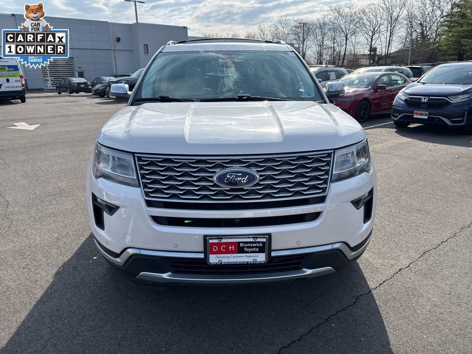 Used 2018 Ford Explorer Platinum with VIN 1FM5K8HT2JGA61268 for sale in North Brunswick Township, NJ