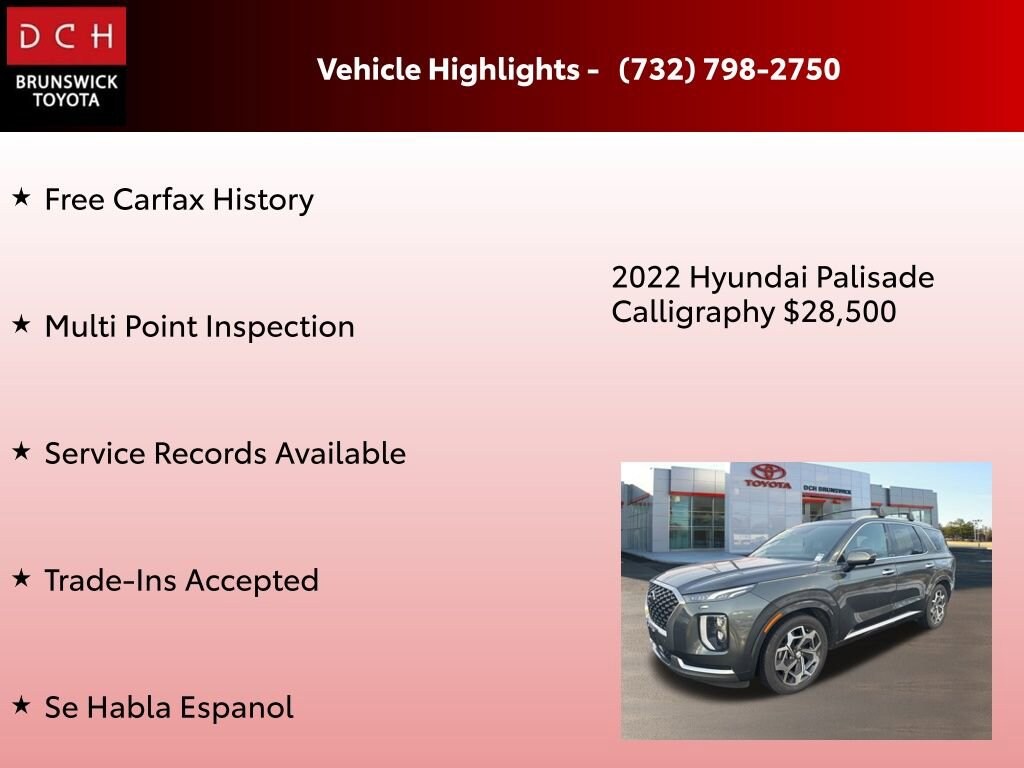 Used 2022 Hyundai Palisade Calligraphy SUV