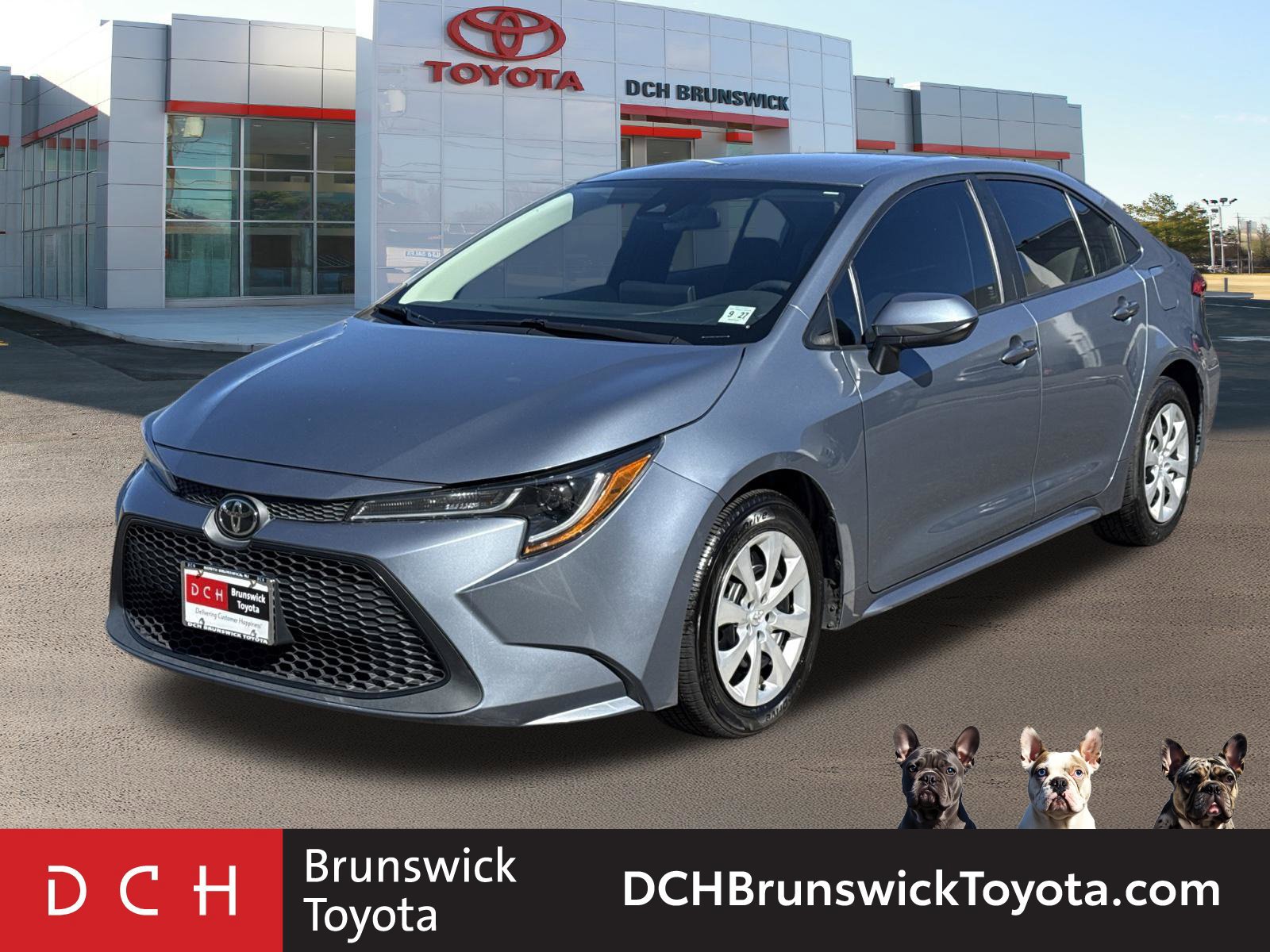 Used 2022 Toyota Corolla LE with VIN 5YFEPMAE6NP280331 for sale in North Brunswick Township, NJ