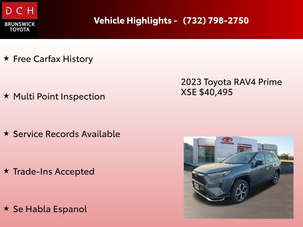 Used 2023 Toyota RAV4 Prime XSE SUV