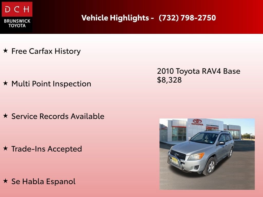 Used 2010 Toyota RAV4 Base SUV