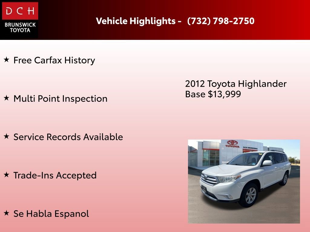 Thumbnail: 2012 Toyota Highlander - 4