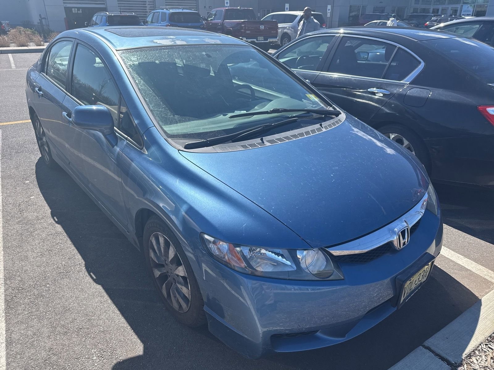 Used 2010 Honda Civic EX with VIN 2HGFA1F88AH526398 for sale in North Brunswick Township, NJ