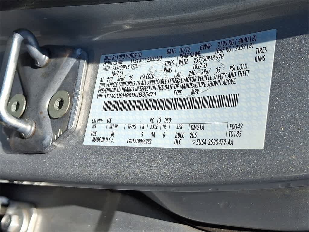 2013 Ford Escape SEL 34