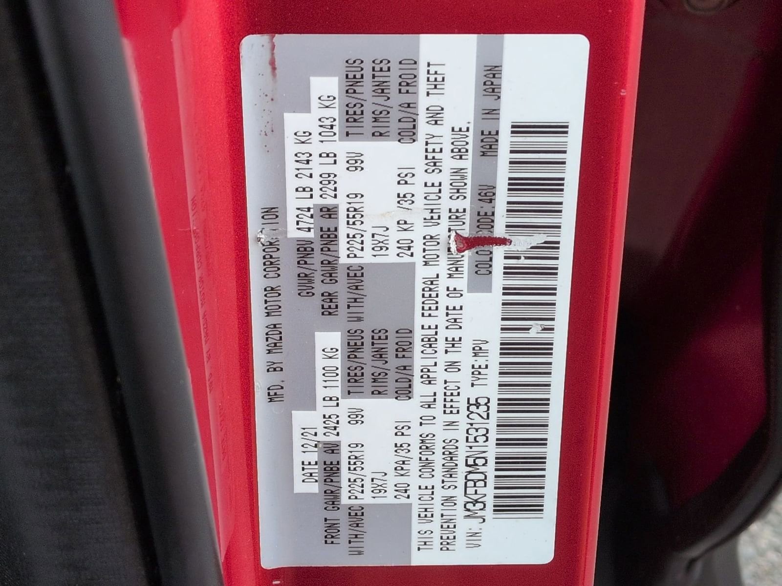 Thumbnail: 2022 Mazda CX-5 - 43