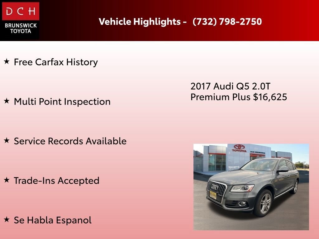 Used 2017 Audi Q5 2.0T Premium SUV