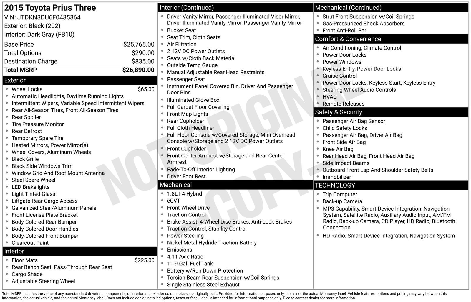 Thumbnail: 2015 Toyota Prius - 33