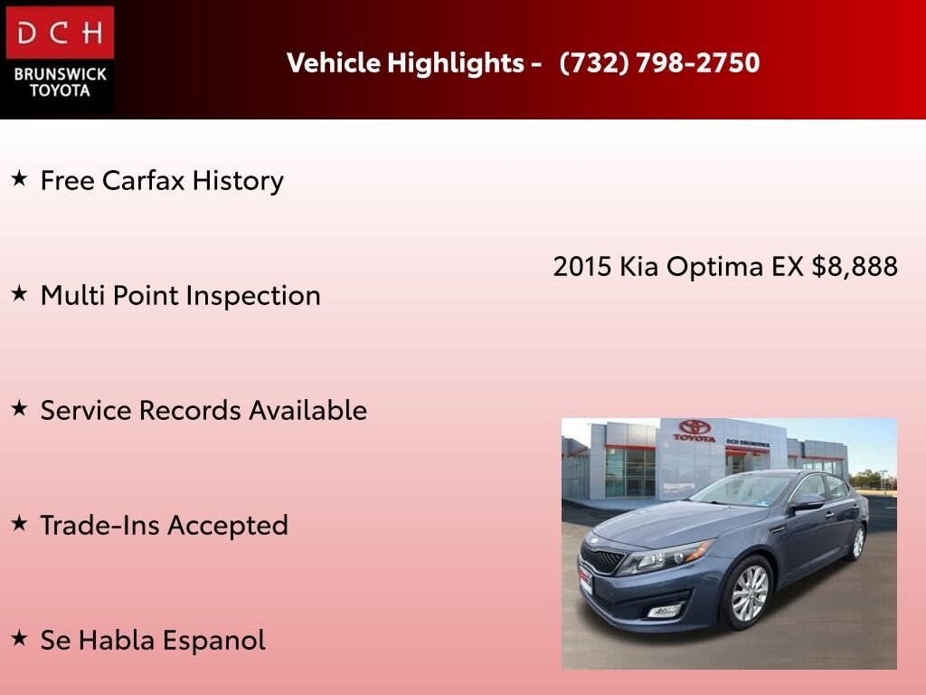Used 2015 Kia Optima EX FWD Sedan