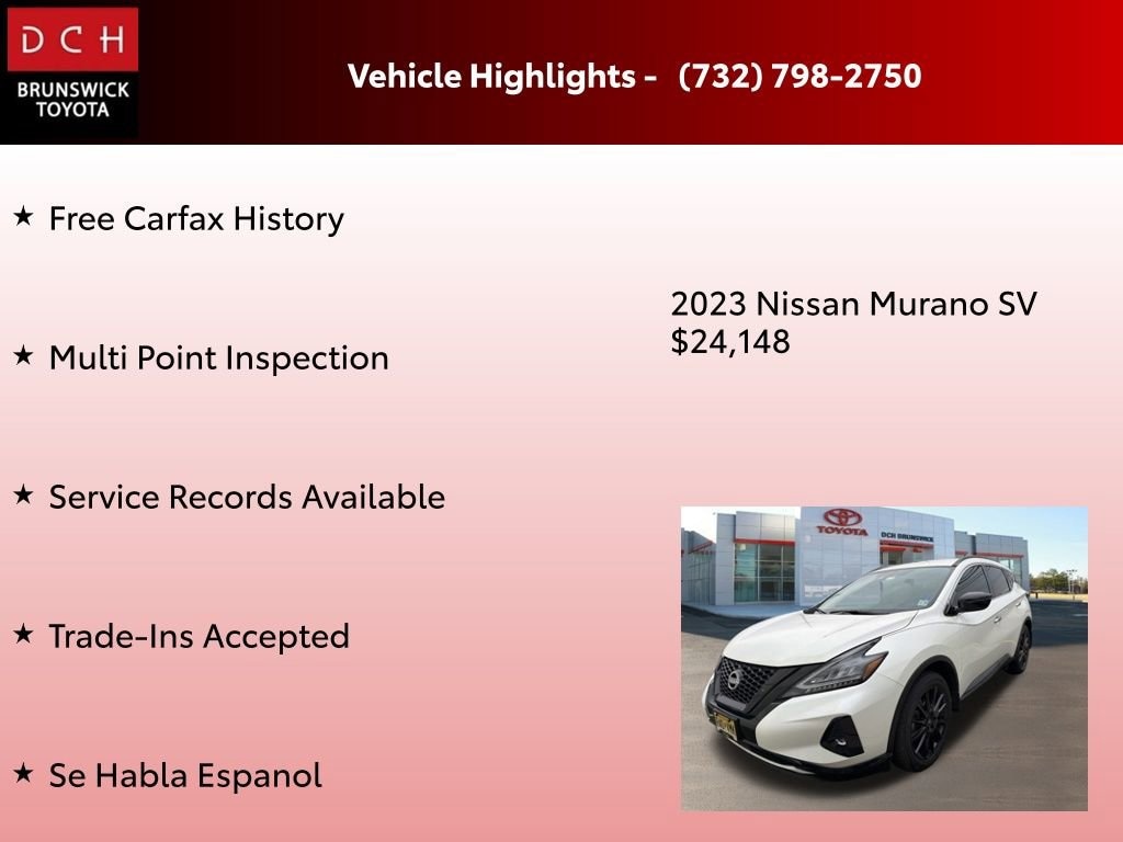 Used 2023 Nissan Murano SV SUV