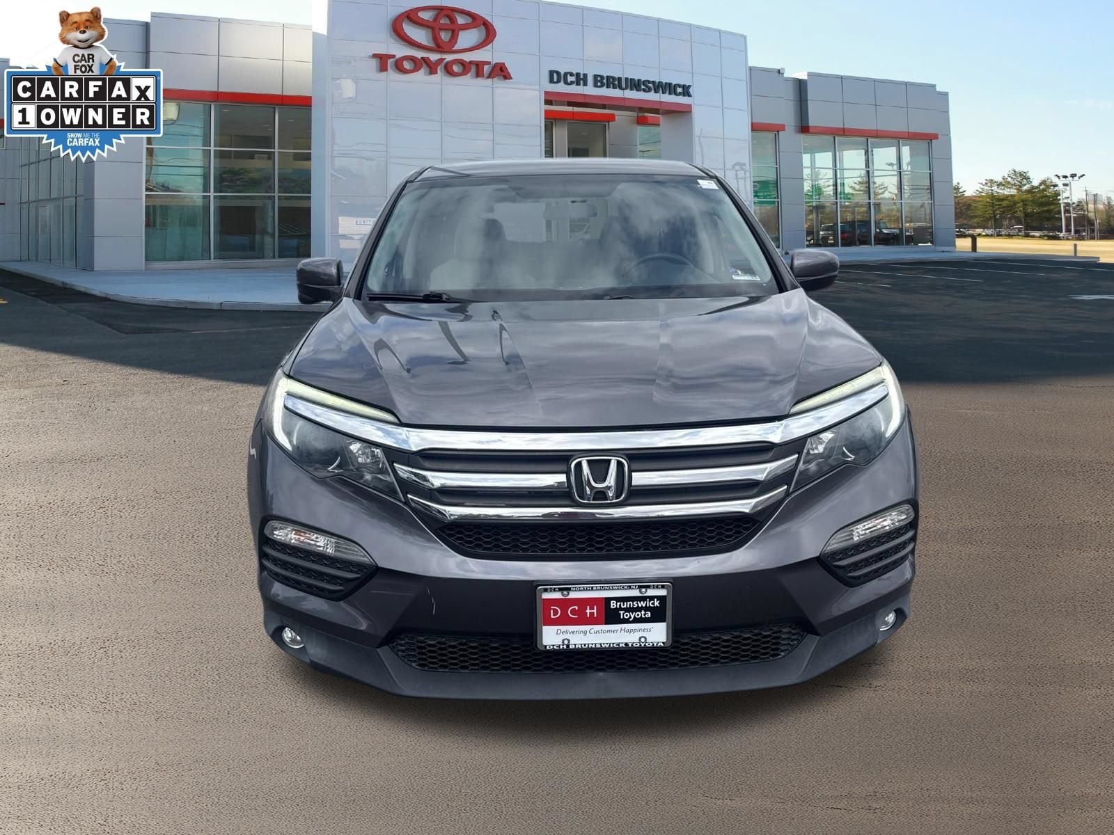 Used 2017 Honda Pilot EX with VIN 5FNYF6H37HB095382 for sale in North Brunswick Township, NJ