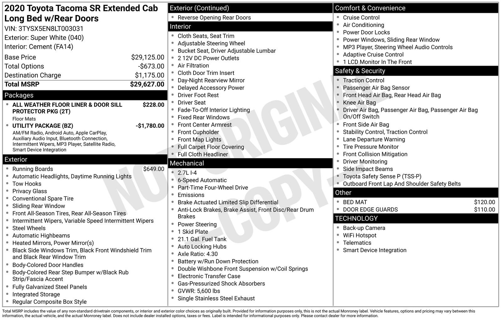 Thumbnail: 2020 Toyota Tacoma - 31