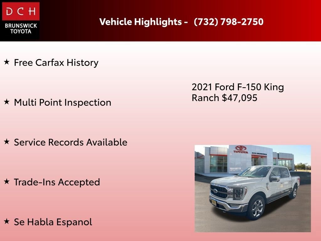 Used 2021 Ford F-150  Truck SuperCrew Cab