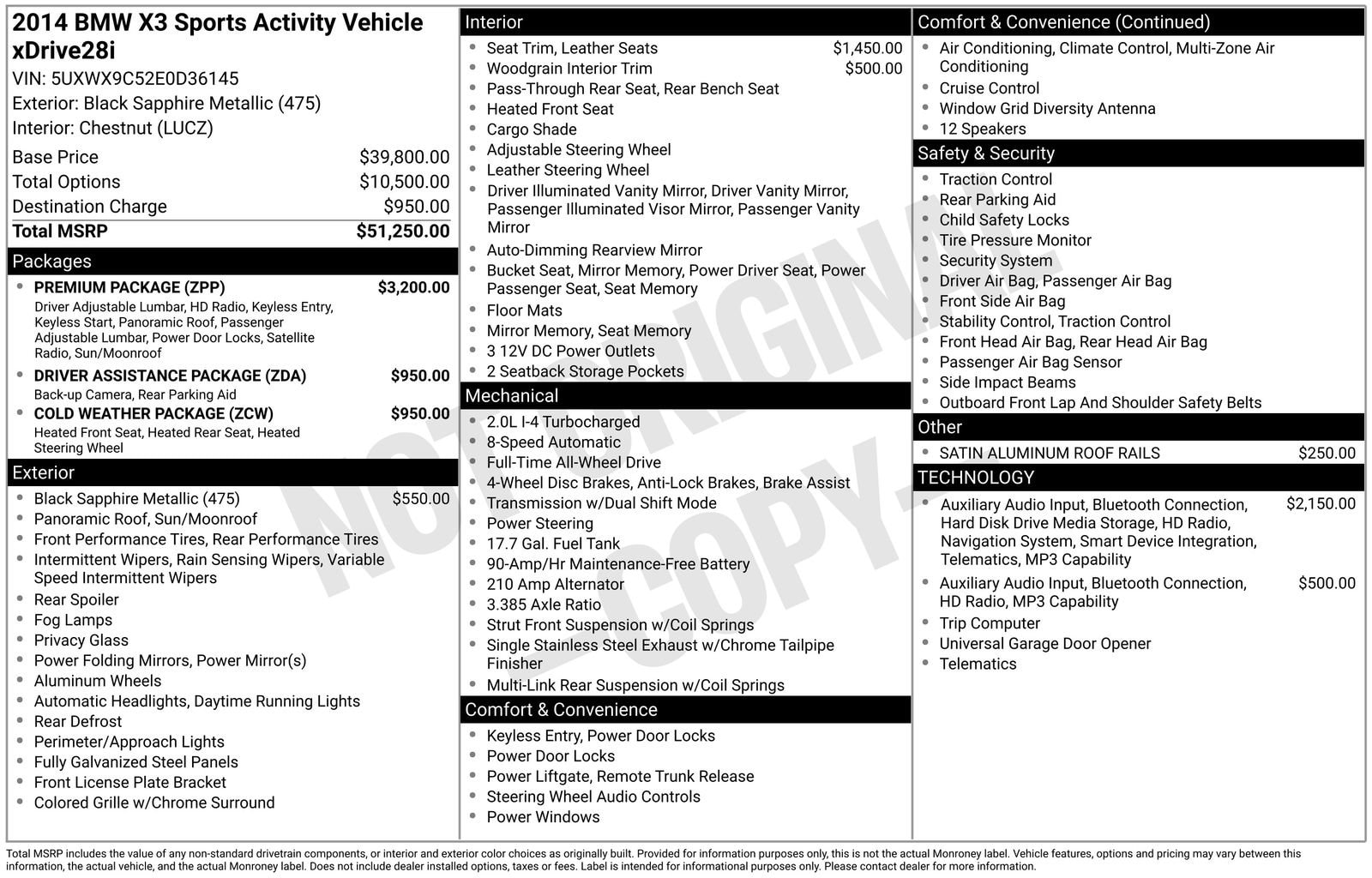 Thumbnail: 2014 BMW X3 - 29