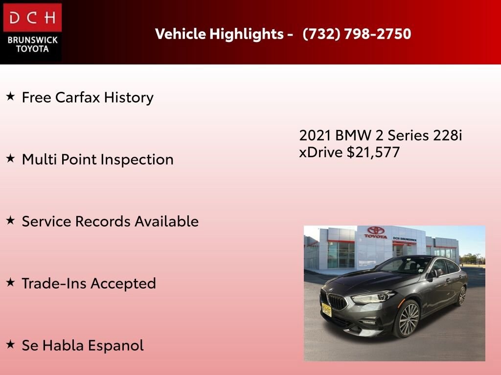 Used 2021 BMW 228i xDrive Gran Coupe
