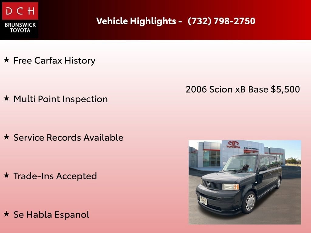 Used 2006 Scion xB Base Wagon
