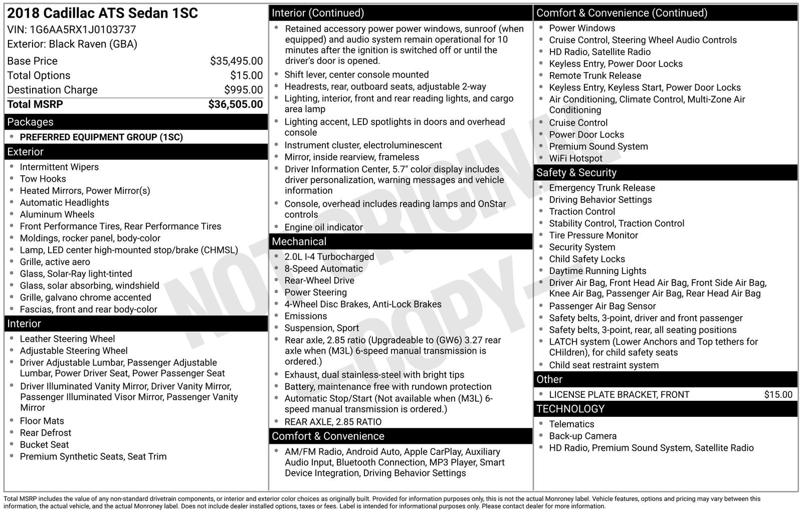 Thumbnail: 2018 Cadillac ATS - 33