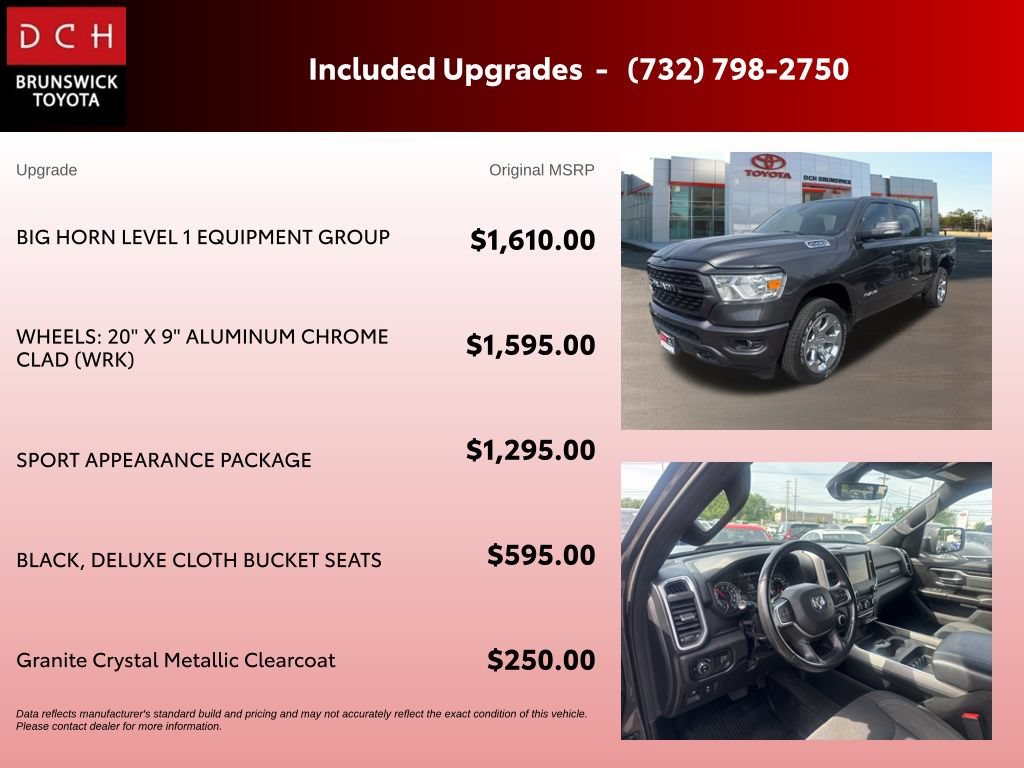 2022 RAM Ram 1500 Pickup Big Horn/Lone Star - Photo 6