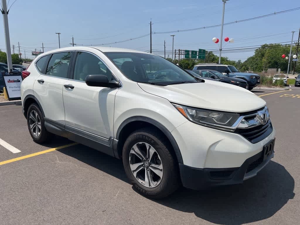 Used 2018 Honda CR-V LX with VIN 2HKRW6H37JH231635 for sale in North Brunswick, NJ