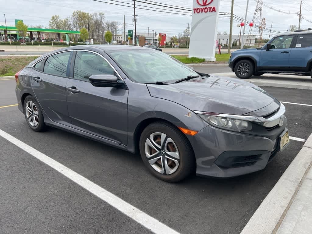 Used 2016 Honda Civic LX with VIN 2HGFC2F51GH528346 for sale in North Brunswick, NJ