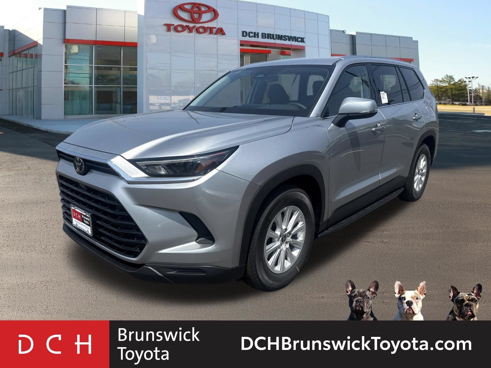 New 2026 Toyota Grand Highlander SUV Celestial Silver Metallic For