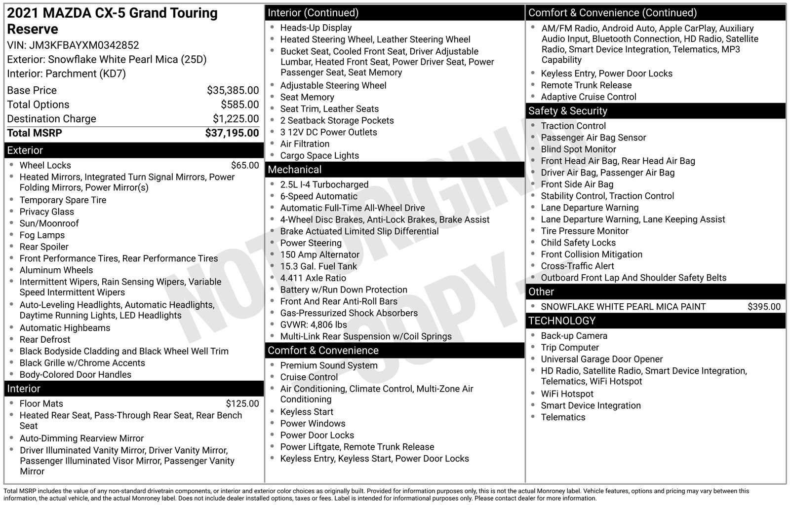 Thumbnail: 2021 Mazda CX-5 - 20