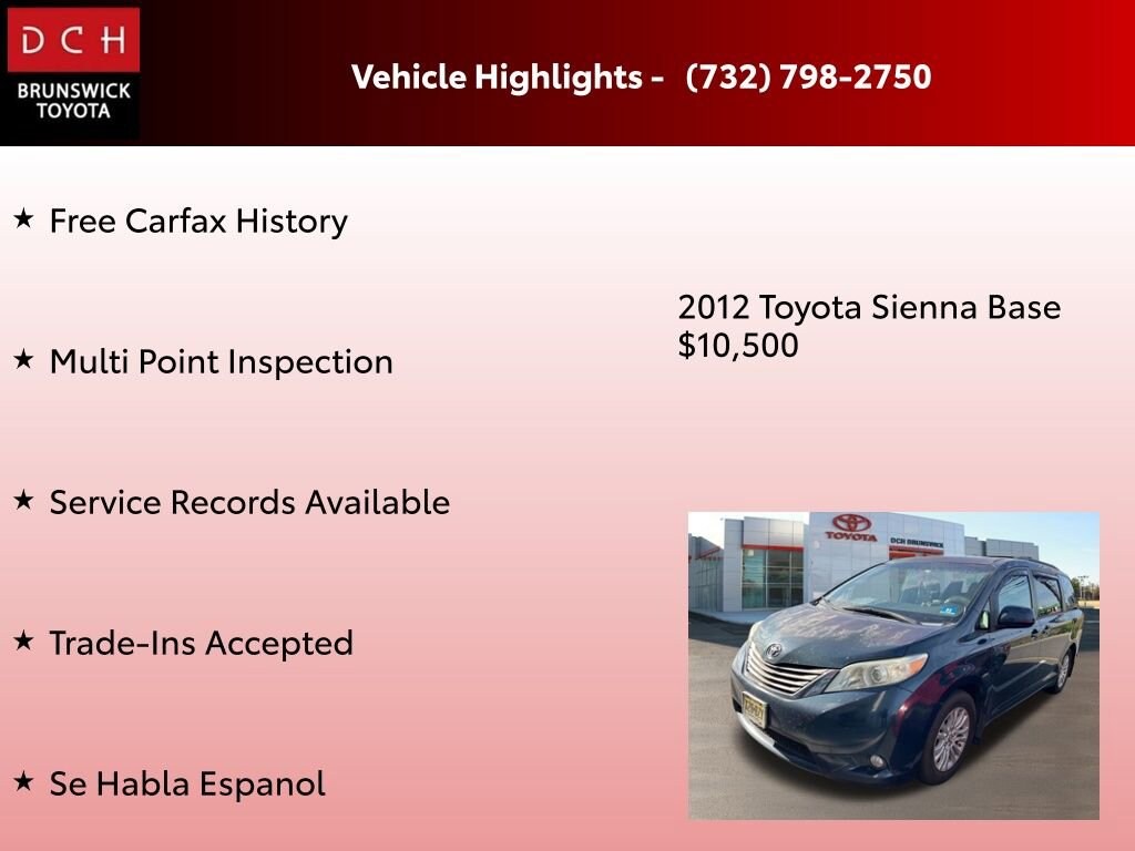Thumbnail: 2012 Toyota Sienna - 4