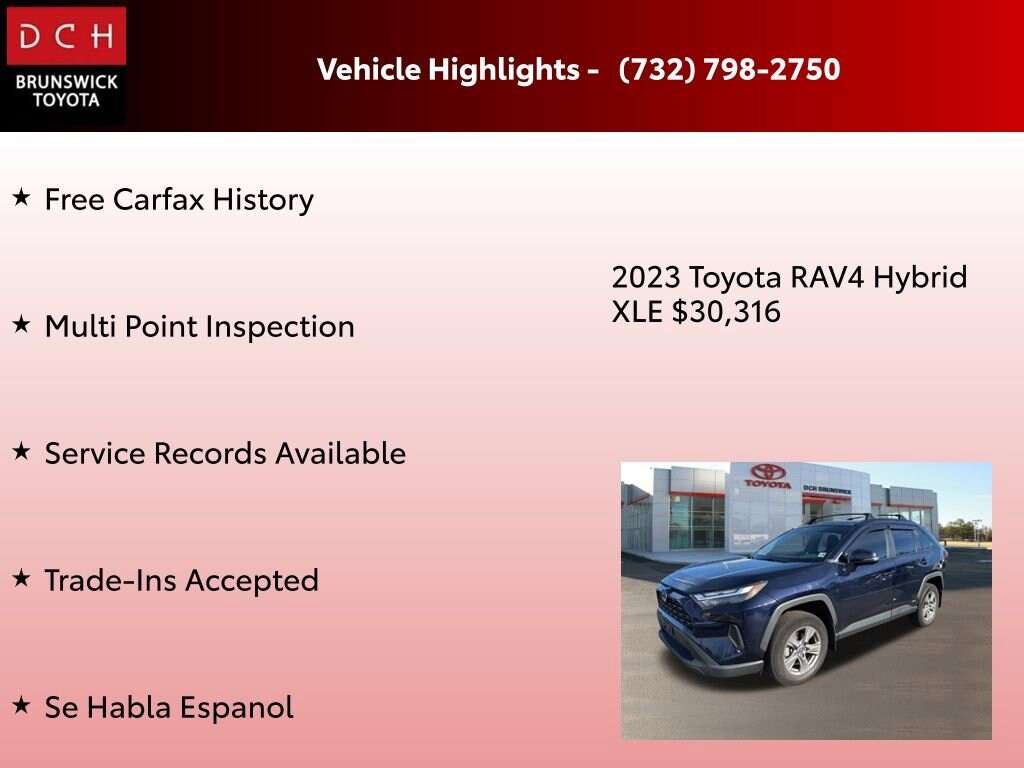 Used 2023 Toyota RAV4 Hybrid XLE SUV