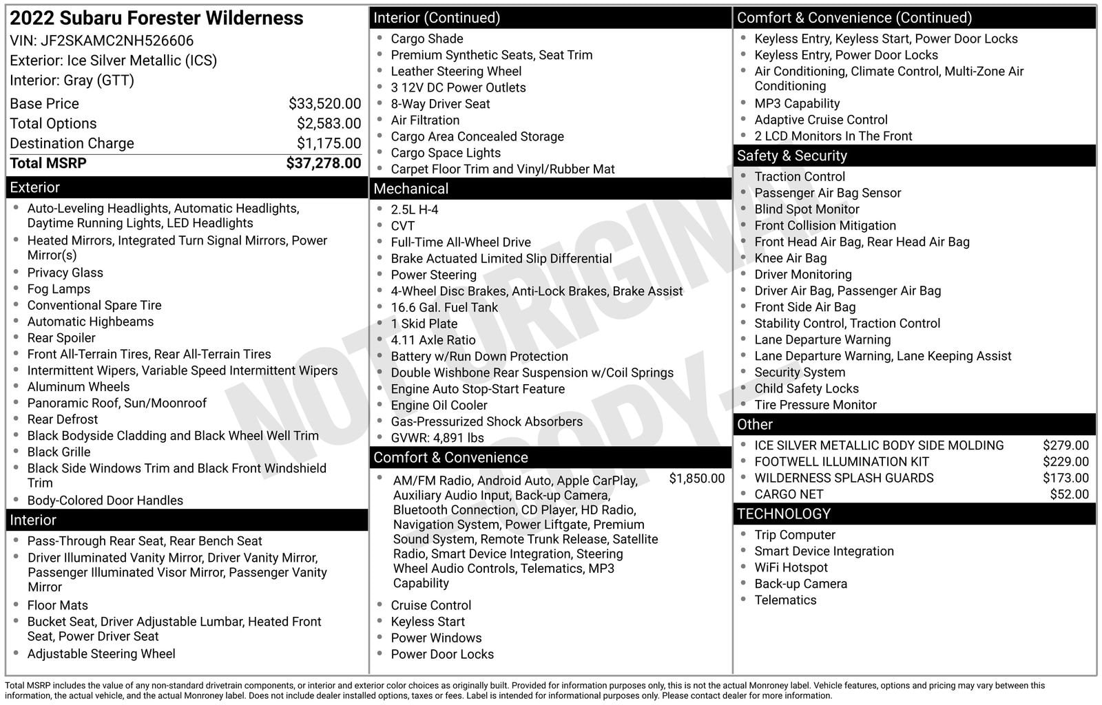 Thumbnail: 2022 Subaru Forester - 35