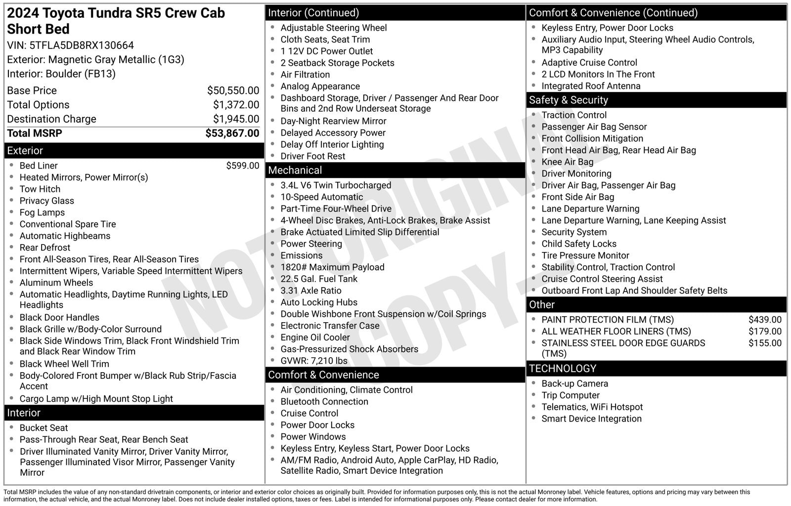 2024 Toyota Tundra SR5 - Photo 34