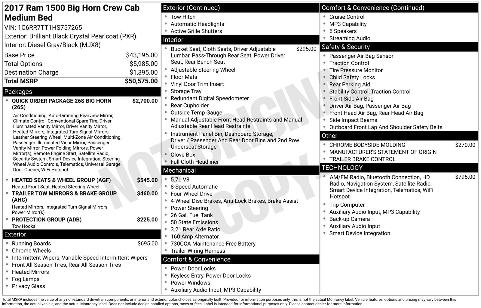 Thumbnail: 2017 RAM 1500 - 19