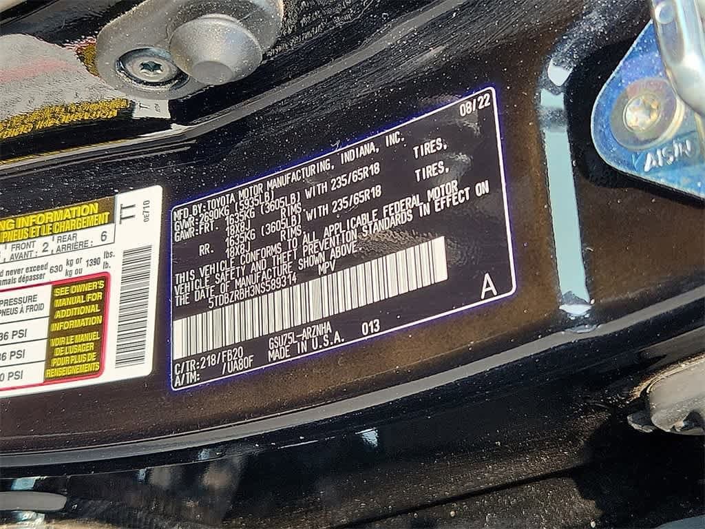 2022 Toyota Highlander LE 33