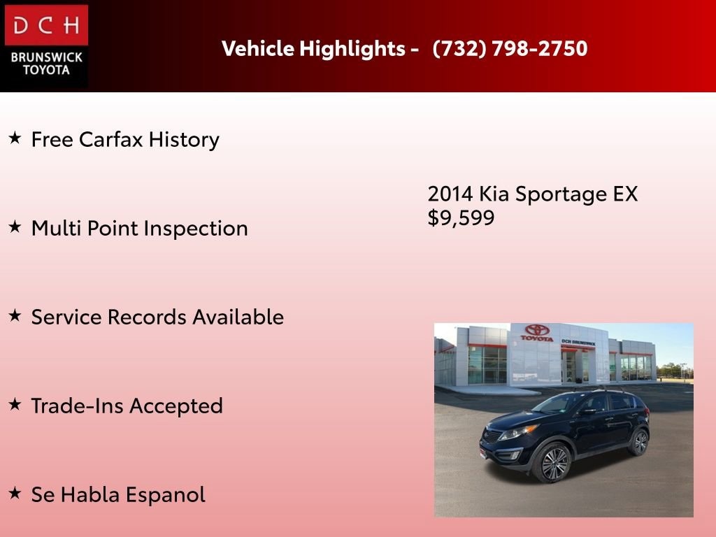 Used 2014 Kia Sportage EX SUV